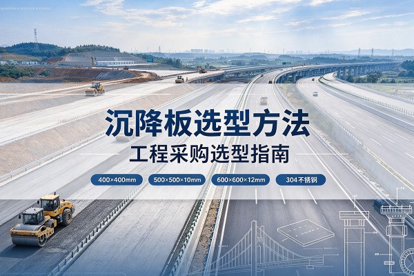 柘城沉降板选择方法