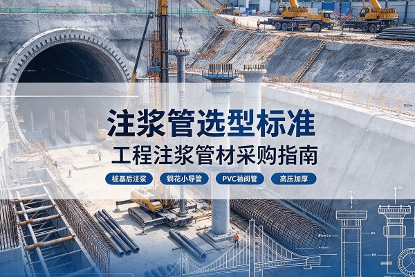 柘城注浆管选型标准