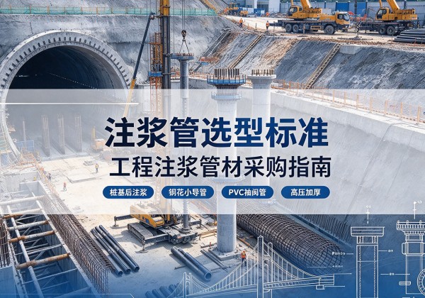 柘城注浆管选型标准